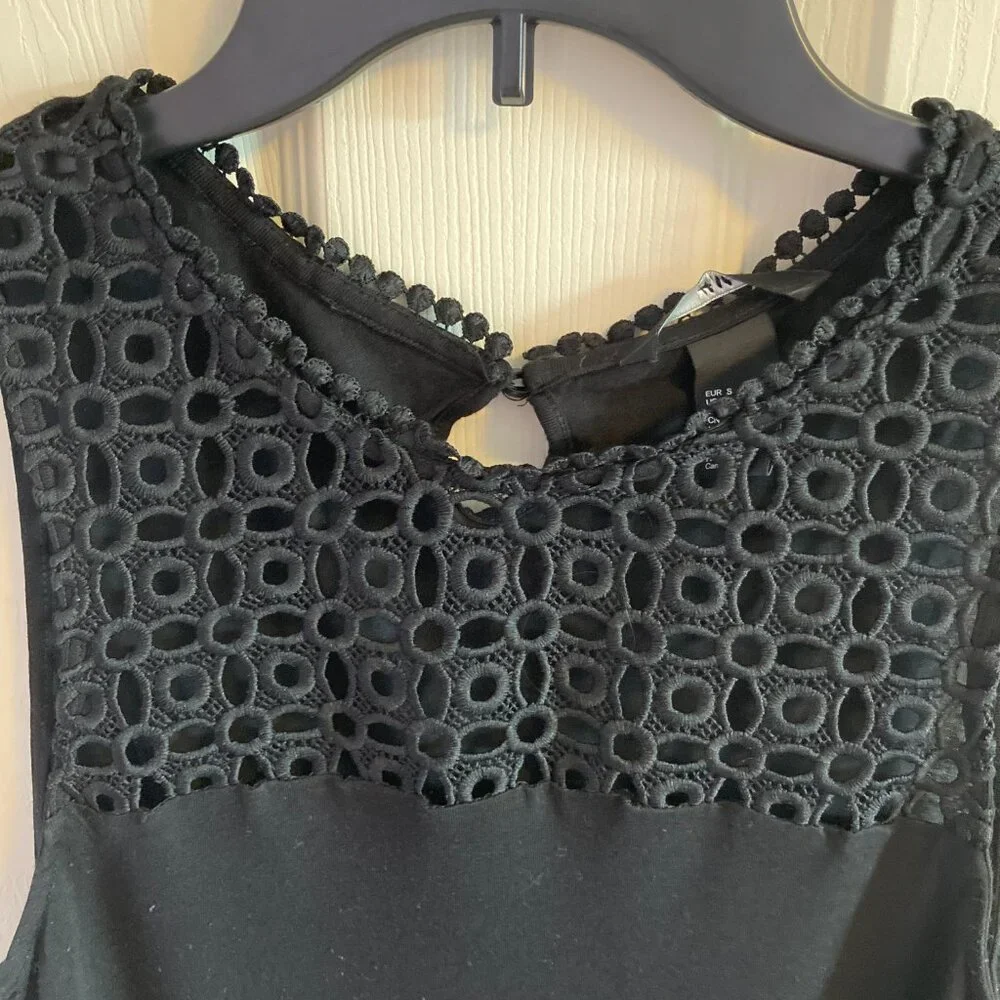 H&M Tank Top Black Size Small - Picture 3 of 6